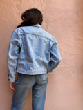 Giacca jeans chiara Mash