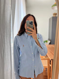 Combo pareo + camicia Ralph Lauren • azzurro e giallo