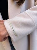 Cappotto sartoriale panna