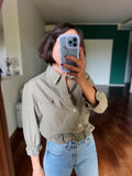 Camicia Gilbi Ralph Lauren quadretti verdi e beige