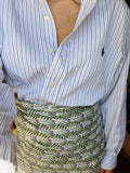 Combo pareo + camicia Ralph Lauren • fantasie con violetto