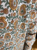 Camicia di cotone gelsomino giallo