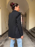 Blazer doppio petto nero