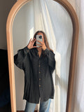 Camicia over quadrettata