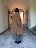 Cappotto cammello scuro