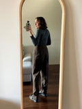 Completo marrone con gilet
