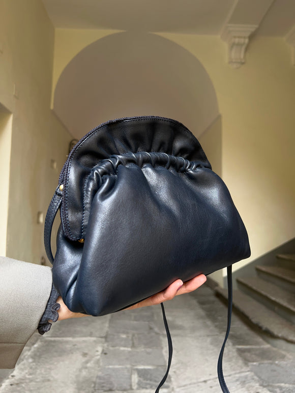 Borsa clip blu