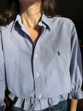Camicia Gilbi Ralph Lauren vichy indaco