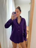 Combo pareo + camicia Ralph Lauren • viola e verde