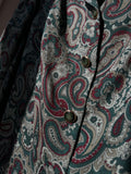 Camicia verde paisley