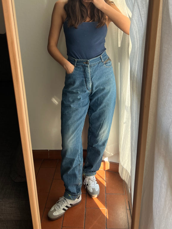 Jeans anni 80 foderato