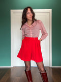 Bermuda rosso di lana - Escada