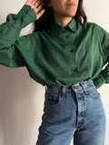Camicia verde manica kimono