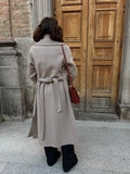 Cappotto sartoriale beige