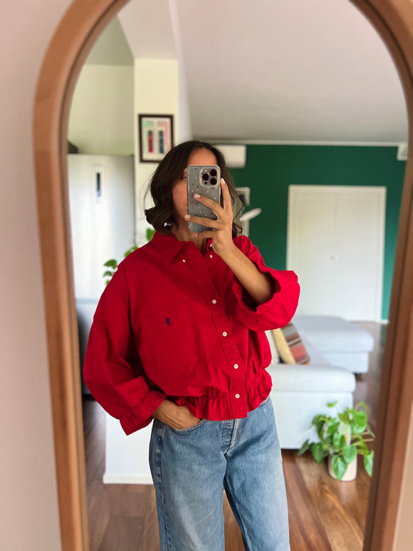 Camicia Gilbi Ralph Lauren rossa