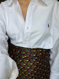 Combo pareo + camicia Ralph Lauren • pavone panna