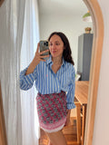 Combo pareo + camicia Ralph Lauren • azzurro e rosa 1