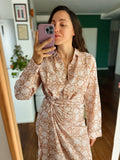 Camicia di cotone sabbia