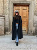 Cappotto sartoriale nero