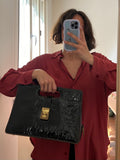 Borsa marrone cocco