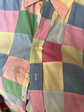 Camicia patchwork multicolor
