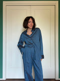 Camicia sartoriale lino righe