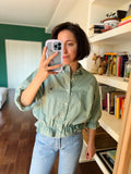 Camicia Gilbi Ralph Lauren pied de poule verde