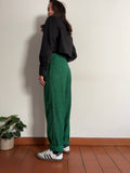 Pantalone verde mélange