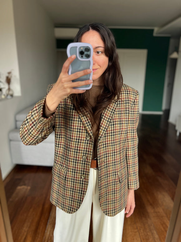 Blazer pied de poule Lory
