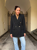 Blazer doppio petto nero