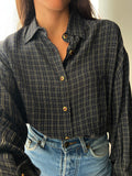 Camicia over quadrettata