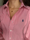 Camicia Ralph Lauren righe rosse
