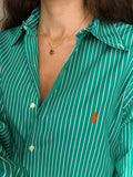 Camicia Ralph Lauren righe verdi