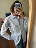 Camicia Ralph Lauren righine azzurre 3