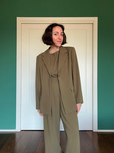 PRE ORDINE • Blazer sartoriale verde militare