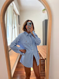 Combo pareo + camicia Ralph Lauren • azzurro e rosa