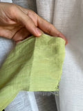 PRE ORDINE PERSONALIZZATO • Abito Bea lime • lungo • senza maniche