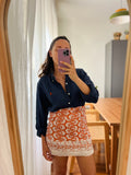 Combo pareo + camicia Ralph Lauren • blu e arancione