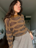 Maglione marrone anni 80