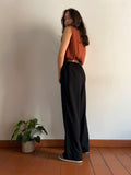 PRE ORDINE • Primo Pantalone nero di lino