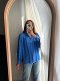 Camicia bluette maculata