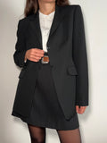 Blazer nero basic