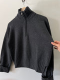 PRE ORDINE • Maglione polo mezza zip • vari colori
