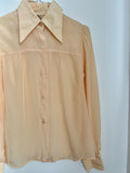 Camicia anni 70 crema 1