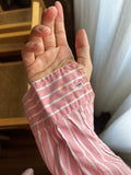 Combo pareo + camicia Ralph Lauren • rosa righe e esagoni