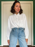 Camicia bianca con tasca