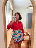 Combo pareo + camicia Ralph Lauren • rosso e blu