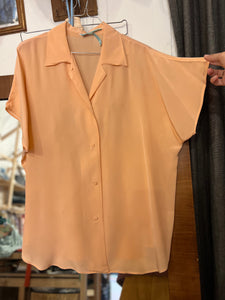 Camicia rosa cipria seta