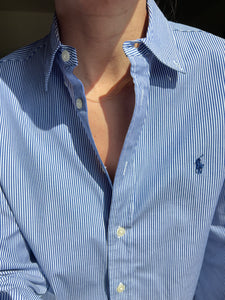 Camicia Ralph Lauren righine blu