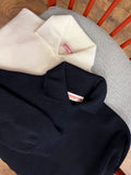 Maglione corto con colletto polo • due colori